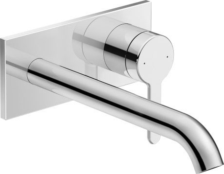 Duravit однорычажный смеситель для раковины s 225 мм, c.1, c11070004010 цвет: хром