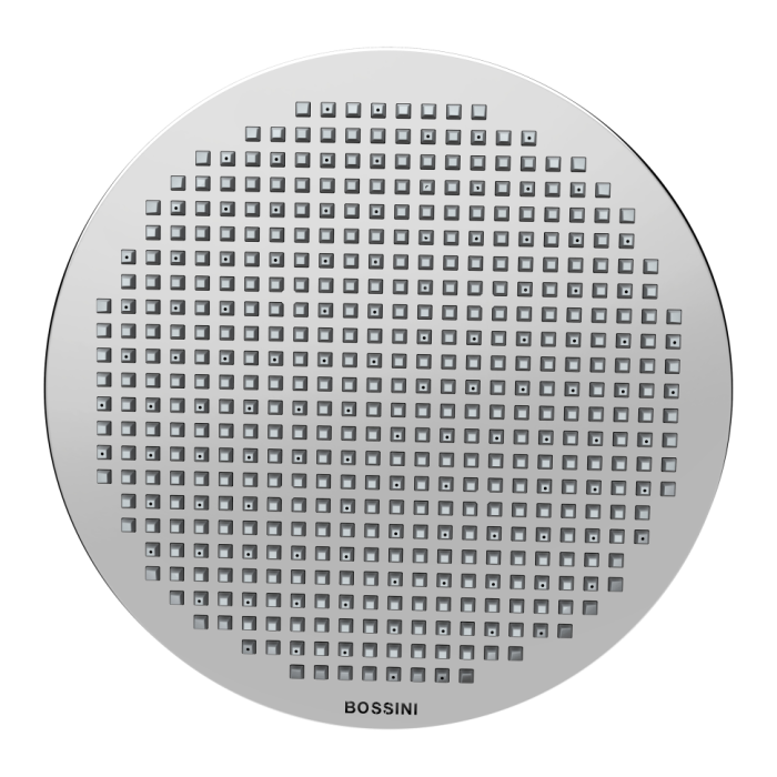 Bossini душевая колонна с термостатом, верхним душем, ручным душем, держателем и шлангом, apice, черный арт. l10505.073