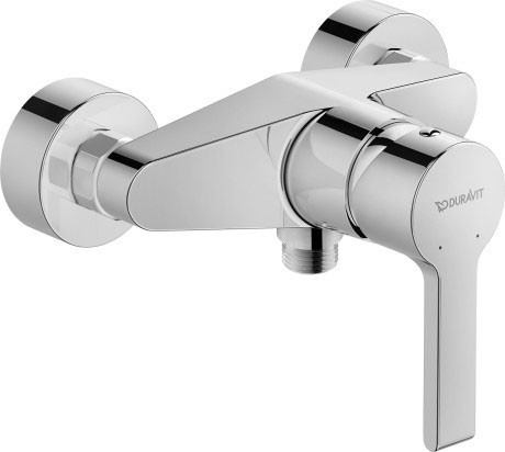 Duravit однорычажный смеситель для душа, b.2, b24230000010 цвет: хром