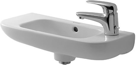 Duravit раковина подвесная 50х22см, d-code, 07065000082 цвет: белый
