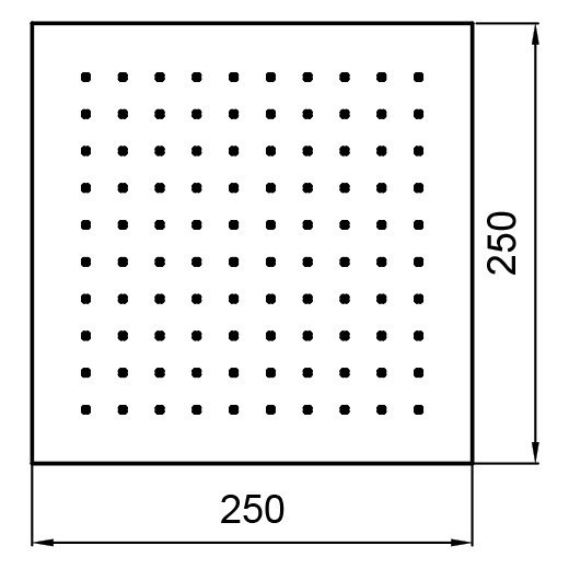 Almar верхний душ emotion head showers, арт. e044229.hb