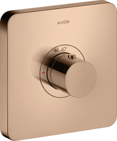 AXOR термостат для душа, ShowerSelect, красное золото арт. 36711300