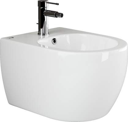 Ceramicanova биде play, cn3002 цвет: белый