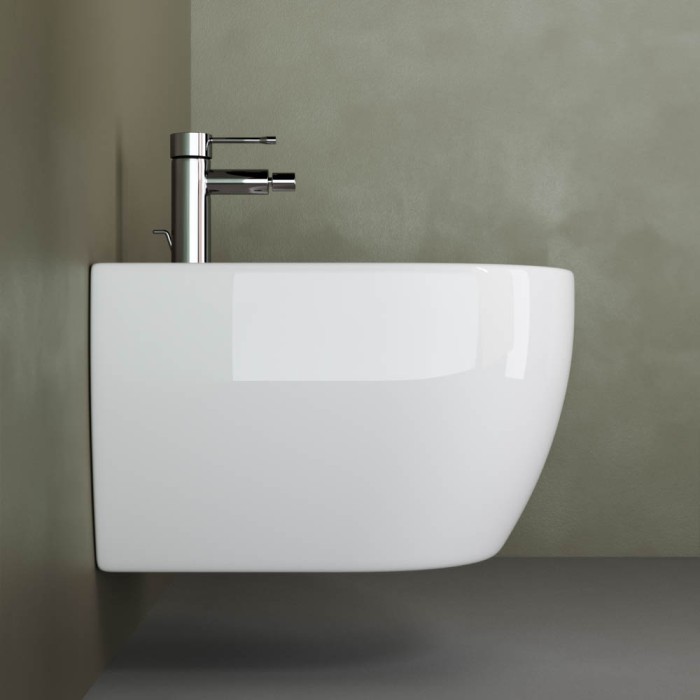 Ceramicanova биде play, cn3002 цвет: белый