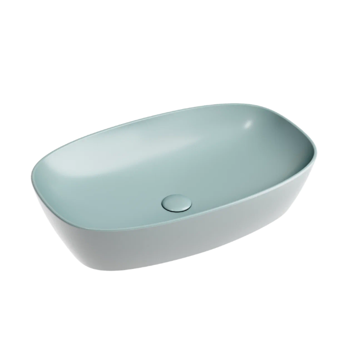 Ceramicanova раковина накладная element, cn6049mlg цвет: зеленый