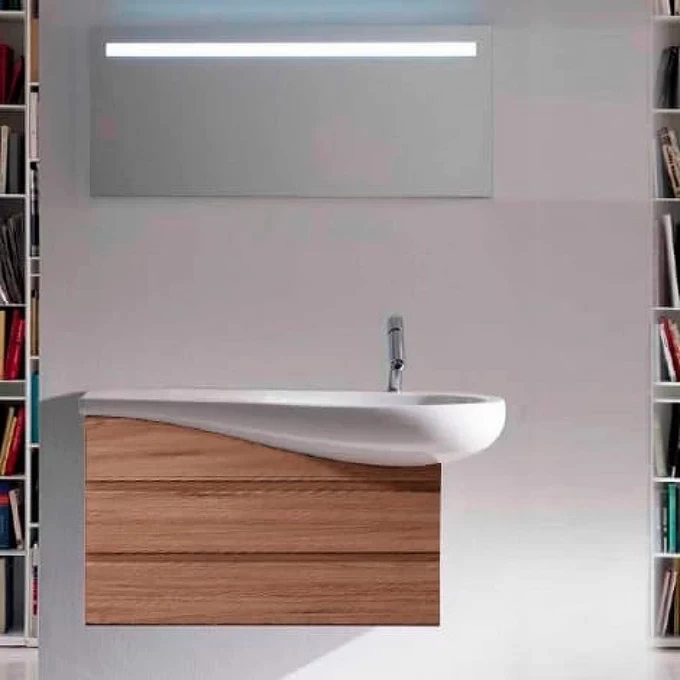 LAUFEN тумба под раковину 73x32 орех, IL BAGNO ALESSI ONE - 4.2447.0.097.630.1