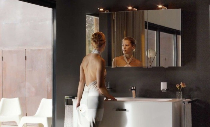 Keuco шкаф с подсветкой, royal universe, серебристый арт. 12705 171301