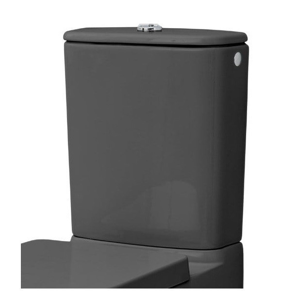 ArtCeram бачок для унитаза, flc001 15 00 file 2.0 цвет: серый матовый