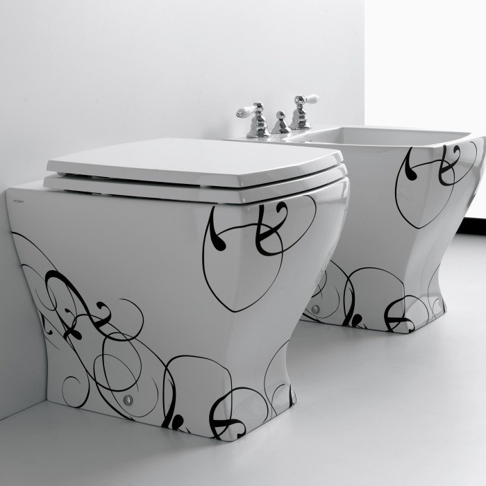 ArtCeram унитаз напольный, jzv002 01 03 jazz цвет: белый