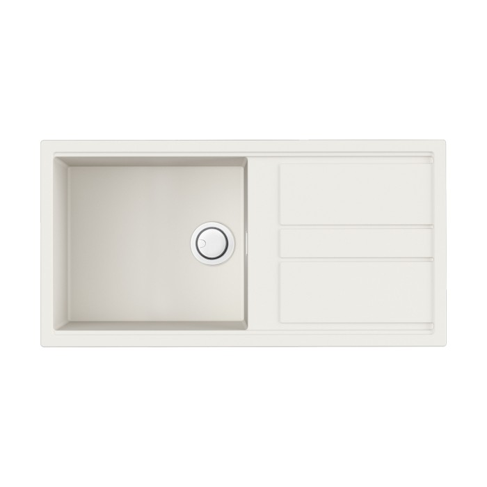Omoikiri кухонная мойка Kitagawa 100, белый арт. 4993787