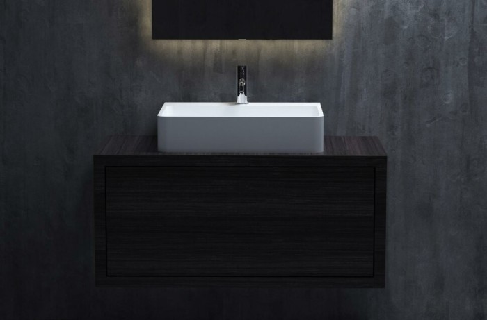 Salini раковина накладная 59,5x44,5, ottavia, 1103201m цвет: матовый белый