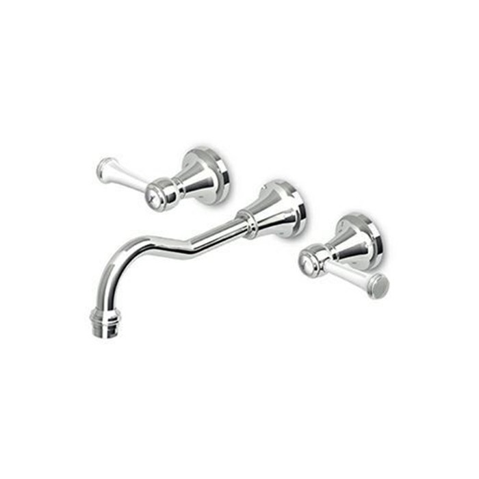 Zucchetti cмеситель для раковины с аэратором на 3 отверстия, agora classic, хром арт. zam672 r99504