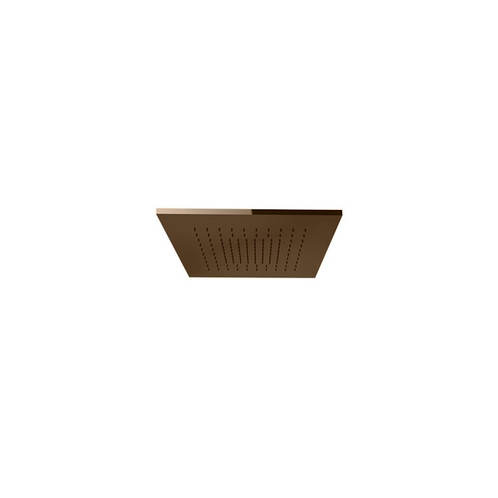 Gessi Накладная панель для душевой системы 35х35см., Minimali, 57871#030 цвет: copper pvd