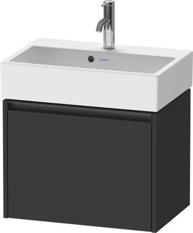 Duravit тумба подвесная под раковину 390 мм х 584 мм х 440 мм, ketho.2, k25073080800000 цвет: графит суперматовый