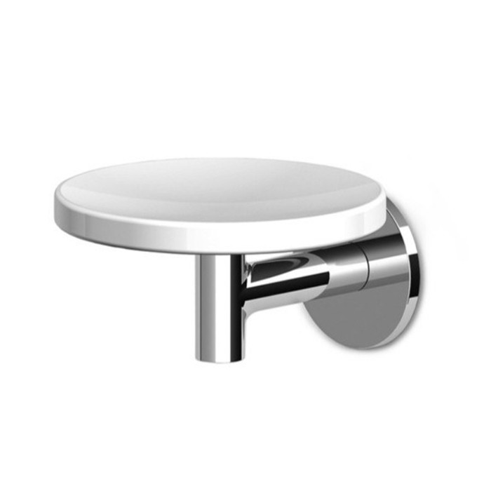 Zucchetti мыльница, подвесная, pan, хром/белый арт. zac610