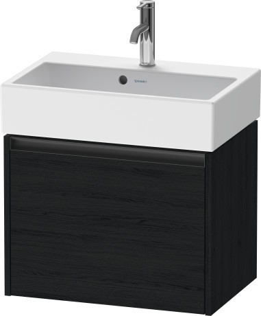 Duravit тумба подвесная под раковину 390 мм х 584 мм х 440 мм, ketho.2, k25073016160000 цвет: чёрный дуб