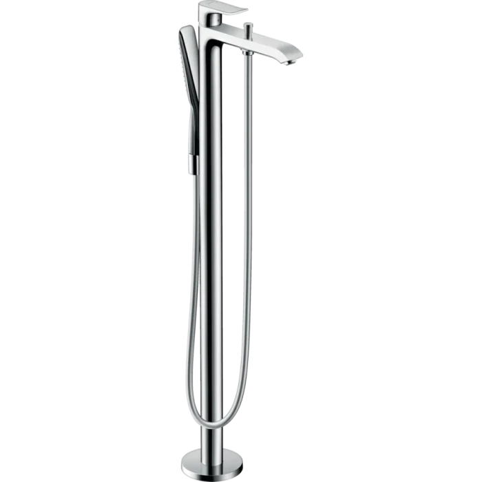 Hansgrohe смеситель напольный для ванны, Metris, хром арт. 31471000