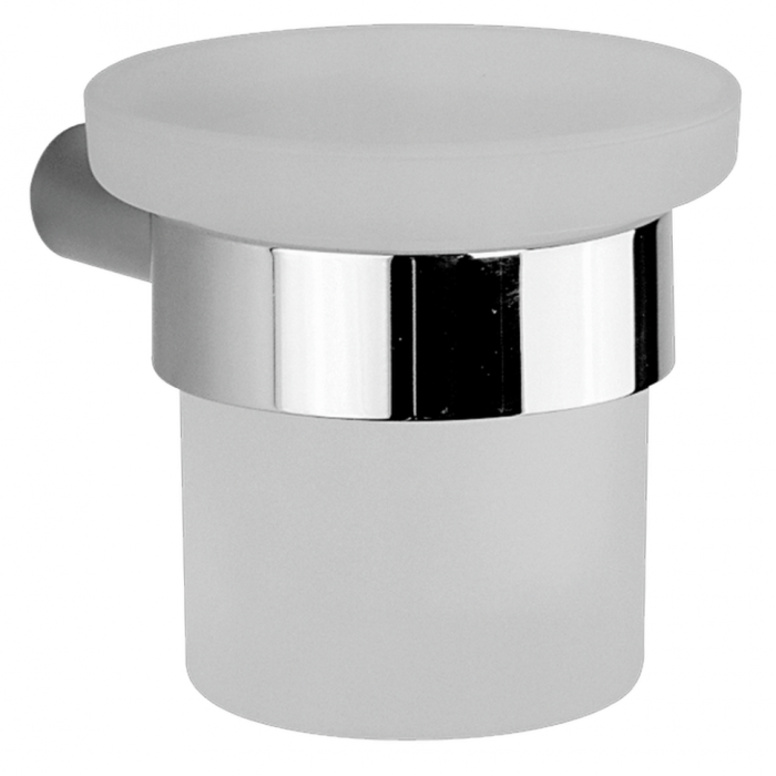 Cisal стакан для зубных щеток подвесной sy09050021 system cisal, цвет: хром