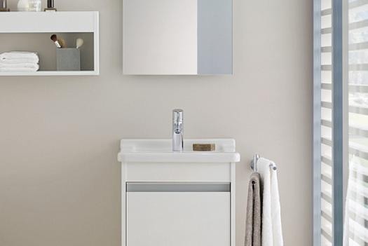 Duravit тумба подвесная под раковину 1 дверца, правая, ketho, kt6662r4949 цвет: графит матовый