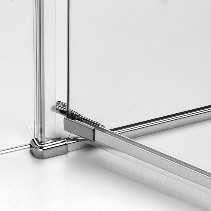 Душевое ограждение 110x110x200, New trendy Avexa chrome, хром арт. EXK-1499