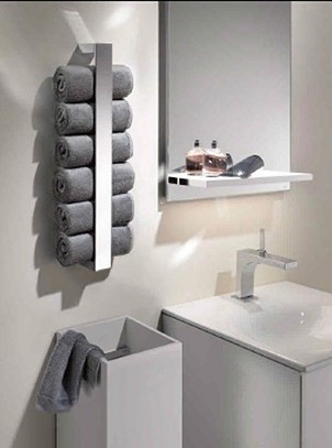 Keuco полотенцедержатель для 6 гостевых полотенец (30х50 см) 49 см, edition 11, хром арт. 11170 010000