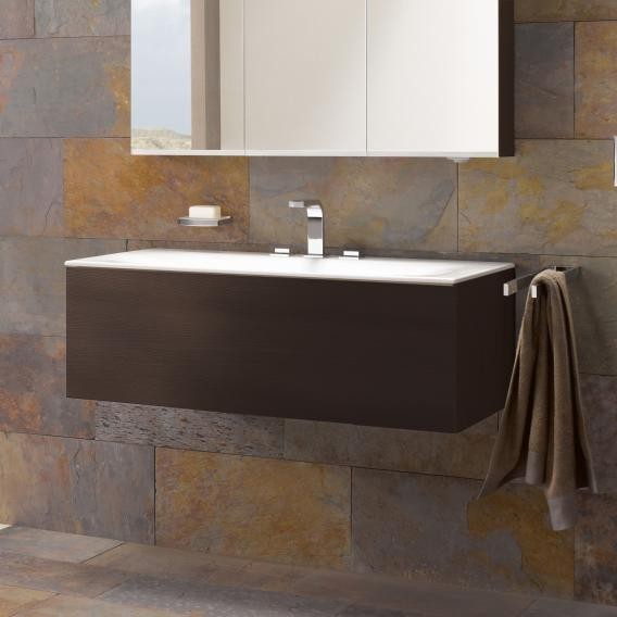 Keuco тумба подвесная под раковину с одним выдвижным фронтом, edition 11, табачный дуб арт. 31361 850000