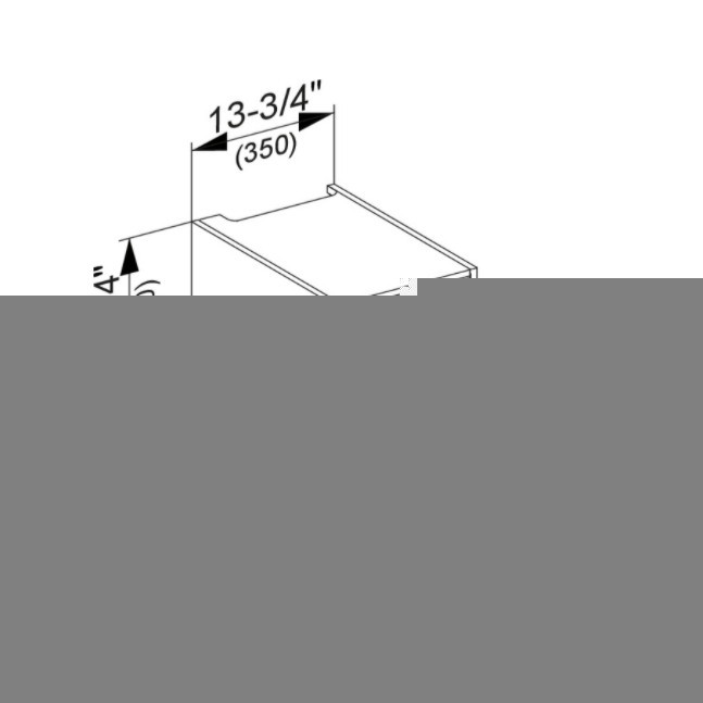 Keuco модуль нижнего шкафа для встройки снизу, с одним выдвижным ящиком, edition 11, белый арт. 31310 210000