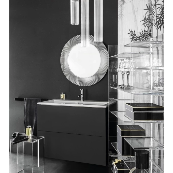 LAUFEN зеркало d=78 кристалл, KARTELL - 3.8633.1.084.000.1