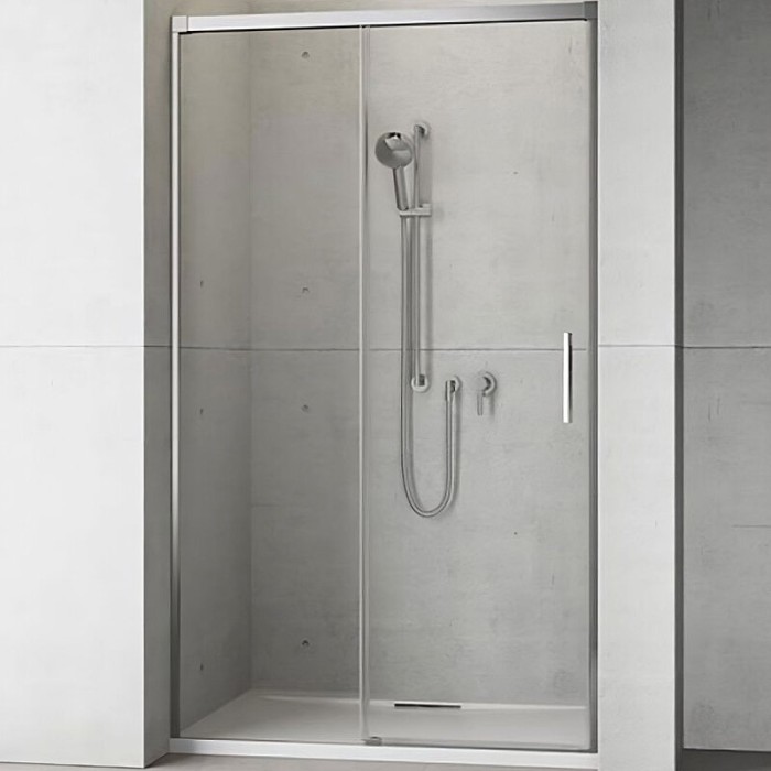 Radaway душевая дверь dwj 100 l профиль хром стекло прозрачное, Idea - 387014-01-01L