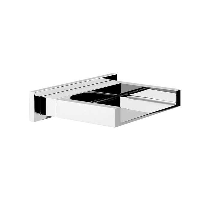 Gessi Каскадный излив для душа настенный, для монтажа с удаленным управлением, Rettangolo, 20193#031 цвет: хром