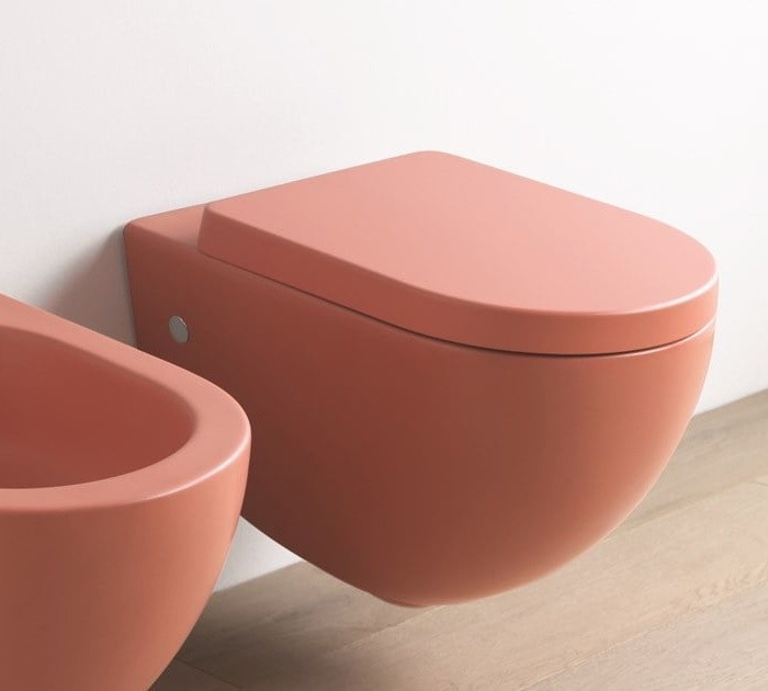 ArtCeram унитаз подвесной, flv004 14 00 file 2.0 цвет: красный