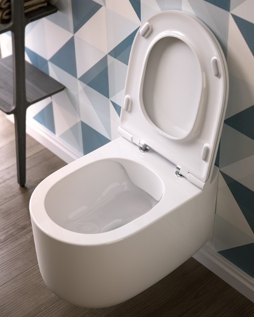 ArtCeram унитаз подвесной, giv001 01 00 gio evolution цвет: белый глянцевый