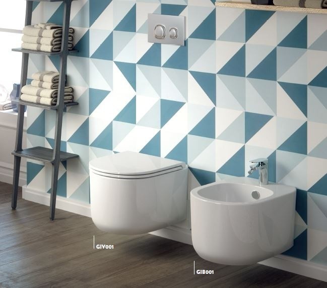 ArtCeram унитаз подвесной, giv001 01 00 gio evolution цвет: белый глянцевый