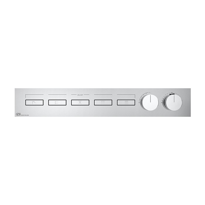 Gessi Термостат для душа, с включением до 5 источников одновременно, Hi Fi, 63018#031 цвет: хром