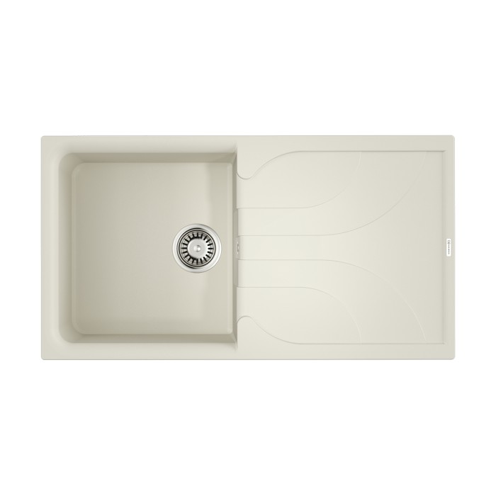Omoikiri кухонная мойка Yasugata 100, белый арт. 4993847
