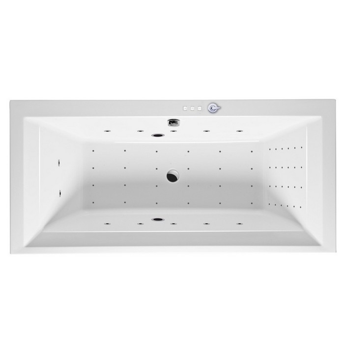 Встраиваемая ванна grand 190x90 nano, Excellent Crown, хром арт. WAEX.CRG19.NANO.CR