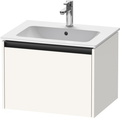 Duravit тумба подвесная под раковину 480 мм х 610 мм х 440 мм, ketho.2, k25062084840000 цвет: белый суперматовый