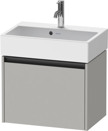 Duravit тумба подвесная под раковину 390 мм х 584 мм х 440 мм, ketho.2, k25073007070000 цвет: бетонно-серый матовый