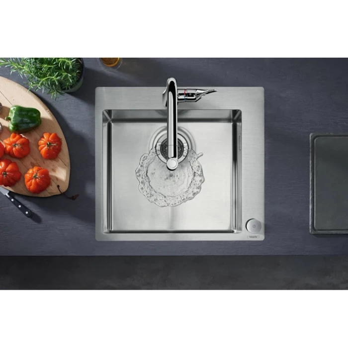 Hansgrohe смеситель для кухни, Metris M71, хром арт. 73806000