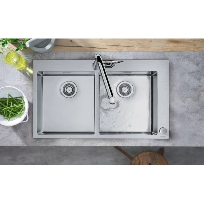 Hansgrohe смеситель для кухни, Metris M71, хром арт. 73806000