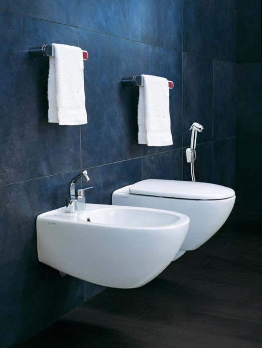 Bossini гигиенический комплект, gaia, хром арт. c04051b.030