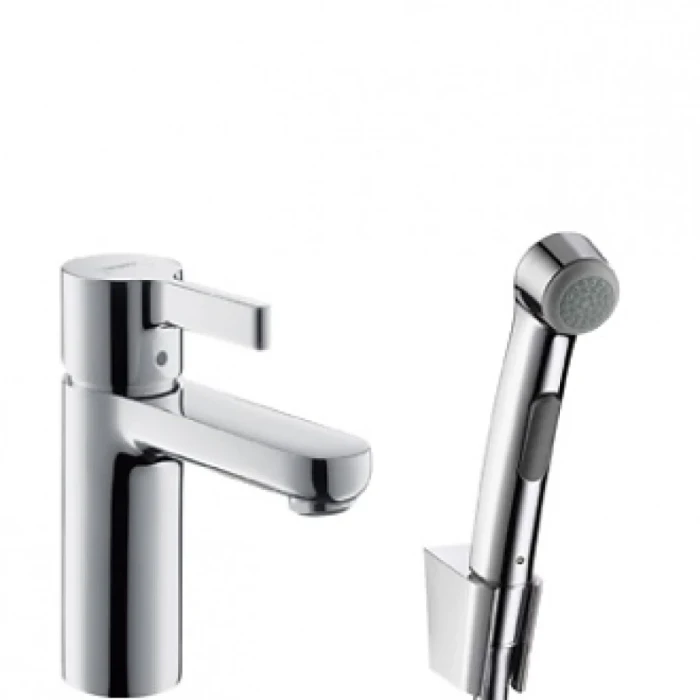 Hansgrohe смеситель для раковины без донного клапана, Metris S, хром арт. 31160000