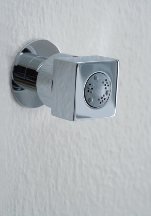 Bossini форсунка боковая для душа mas, cubic, хром арт. i00141.030