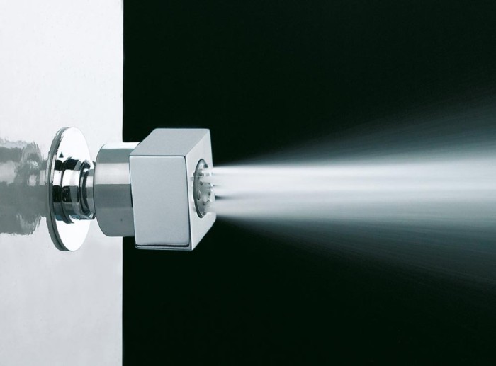 Bossini форсунка боковая для душа mas, cubic, хром арт. i00141.030