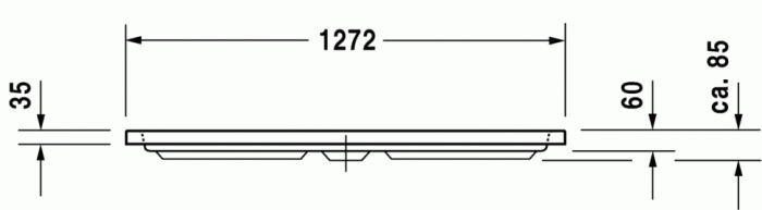 Duravit душевой поддон четверть круга, d-code, 720108000000000 цвет: белый