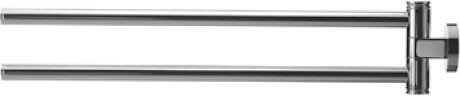 Duravit двойной поворотный держатель для полотенца, d-code, 0099221000 цвет: хром