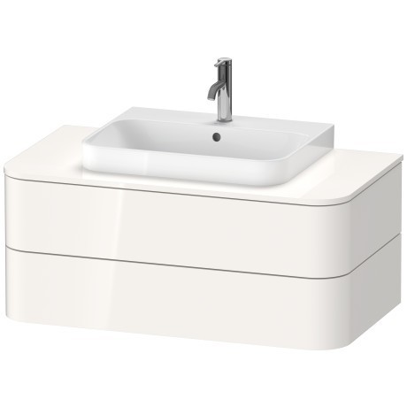 Duravit тумба подвесная для консоли plus, happy d.2 plus, hp497102222 цвет: белый глянцевый