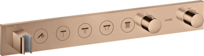 AXOR термостат для душа, ShowerSolutions, красное золото арт. 18358300