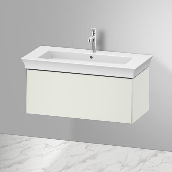 Duravit тумба подвесная 458 мм х 984 мм, white tulip, wt424203636 цвет: белый шелковисто-матовый