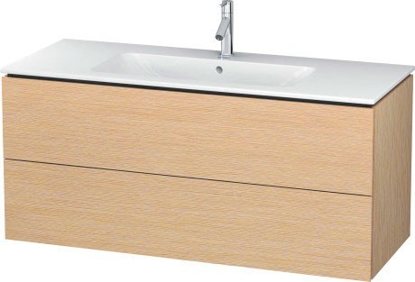 Duravit тумба подвесная под раковину, l-cube, lc624307171 цвет: дуб средиземноморский